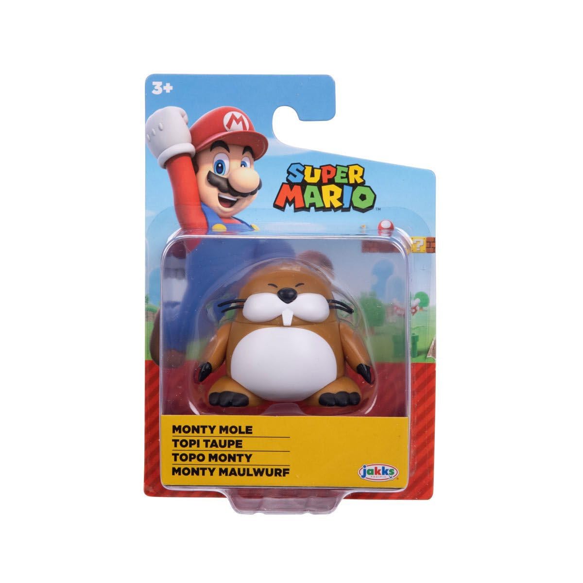 Super Mario World of Nintendo 2.5-inch Mini Figure Monty Mole