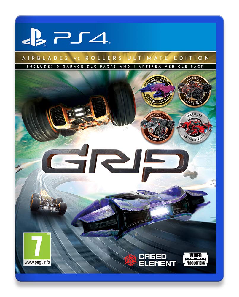 Grip: Combat Racing - Rollers Vs Airblades Ultimate Edition (PlayStation 4) (PS4)