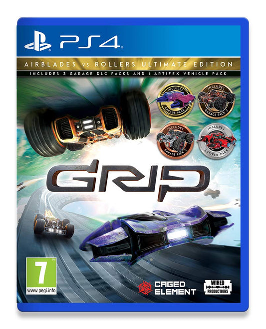 Grip: Combat Racing - Rollers Vs Airblades Ultimate Edition (PlayStation 4) (PS4)
