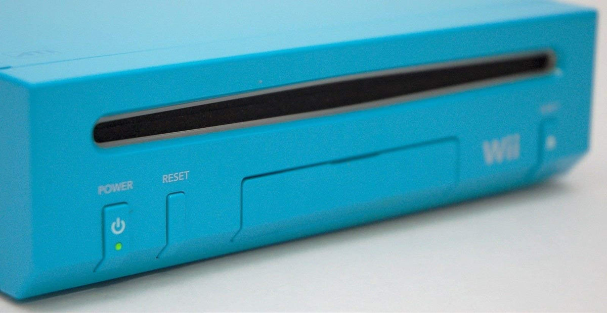 Nintendo Wii special edition Blue Video Game Console (refurbished)