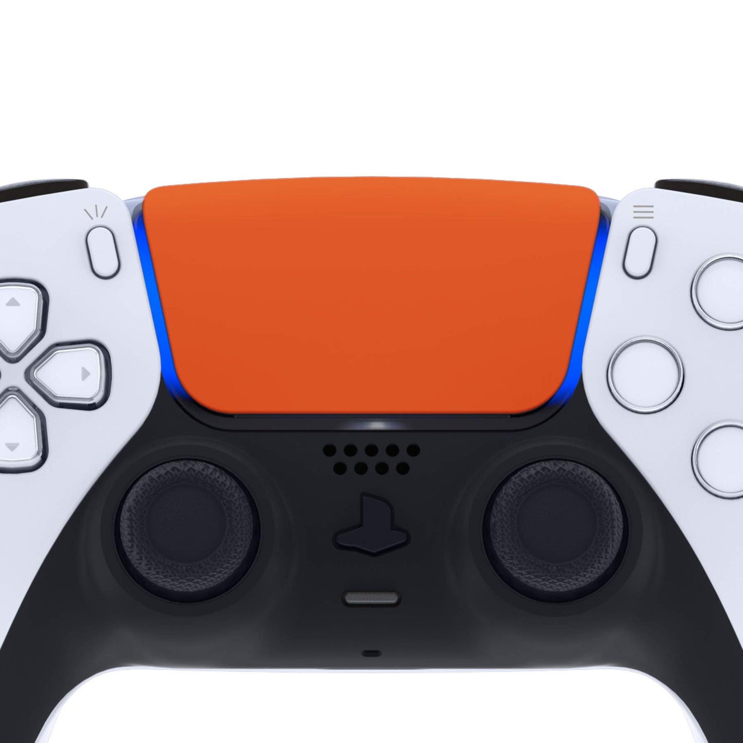 eXtremeRate Replacement Touchpad Cover for PS5 Controller, Soft Touch Orange, Model JPF4004