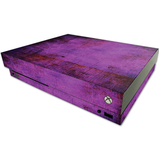 MIGHTY SKINS MightySkins Skin for Microsoft One X Console - Purple Sky, Durable Vinyl Decal, Easy to Apply & Remove