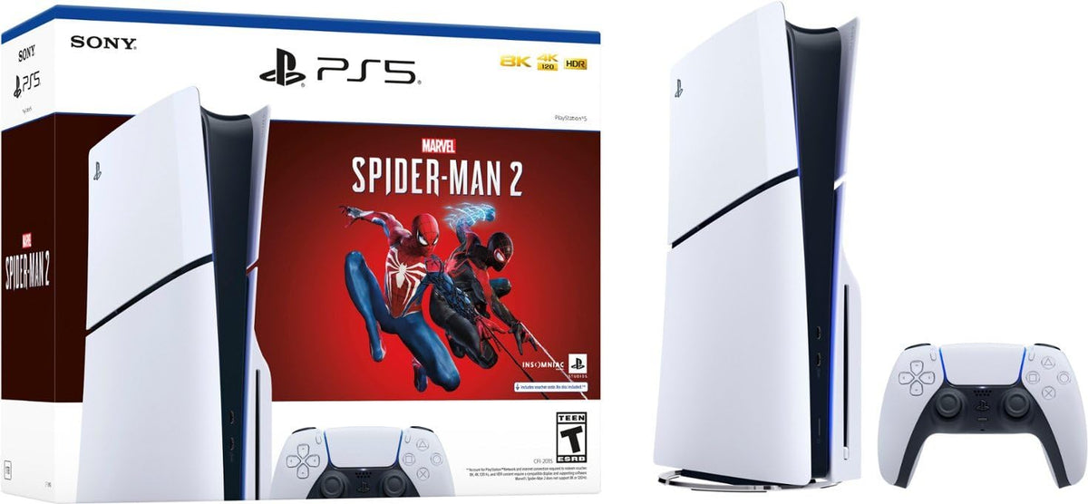 PlayStation 5 Console - Marvels Spider-Man 2 Bundle (slim) (refurbished)