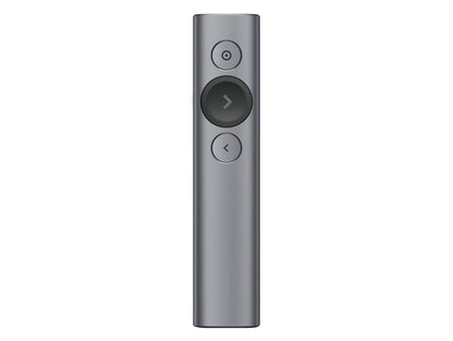 Logitech Spotlight Presentation Remote, Model 910-004861, Grey Color