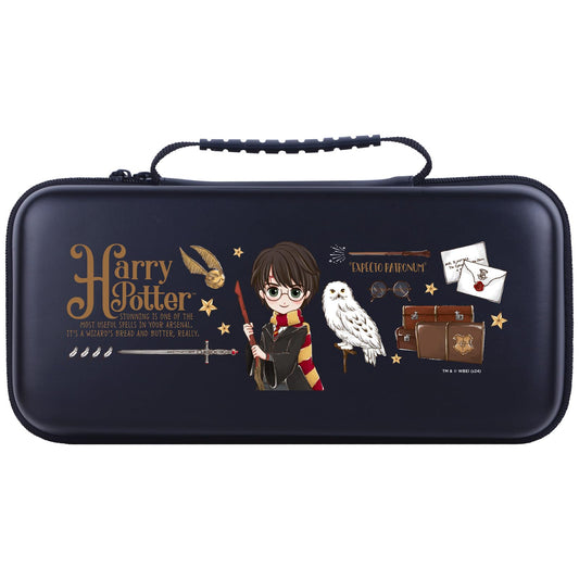 Head Case Designs Officially Licensed Harry Potter Harry Badges And Characters Hard Storage Travel Carry Case Compatible With Legion Go