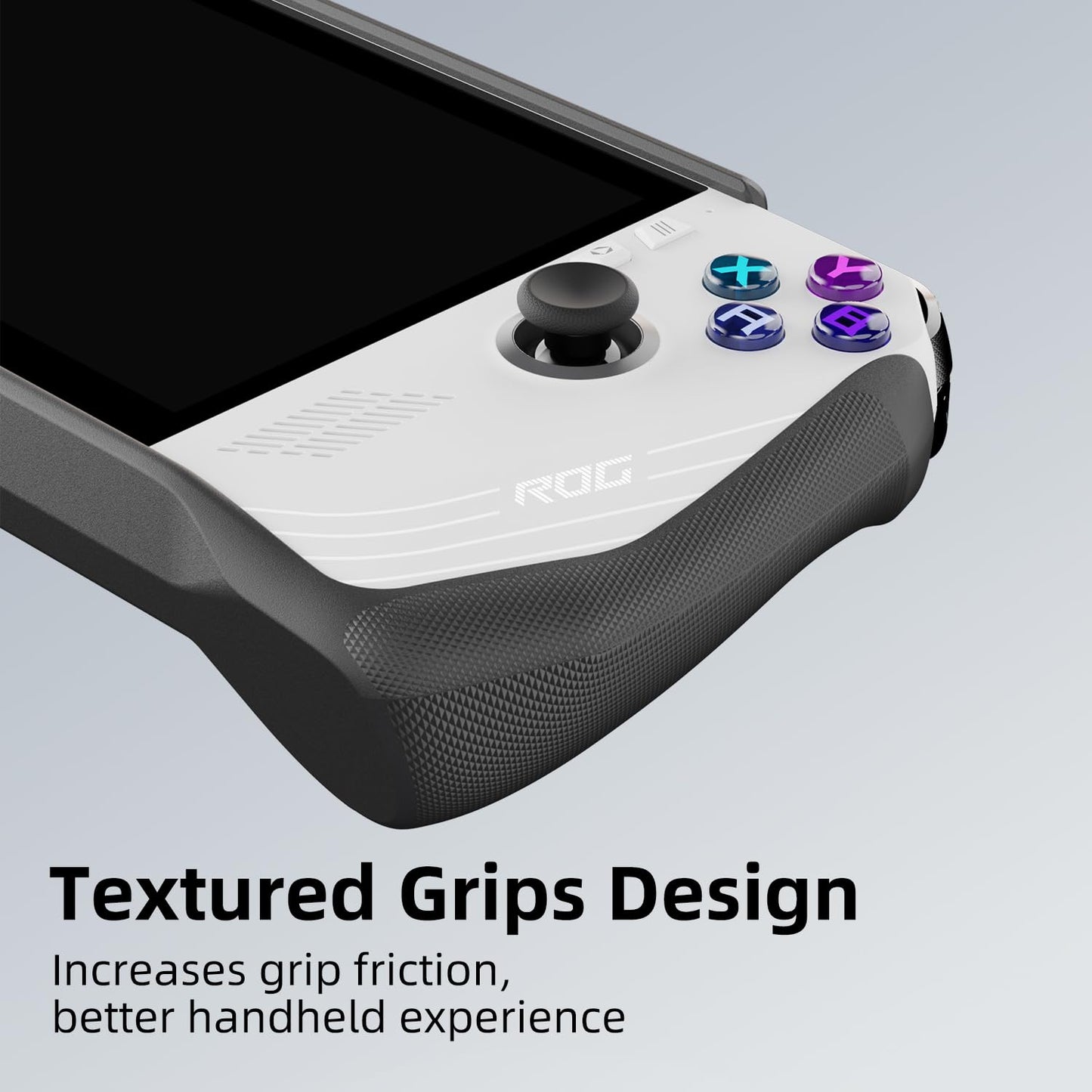 Skull & Co. GripCase for ROG Ally (2023) - Soft Protective Case, Shock-Absorbent, Non-Slip, Galactic Purple