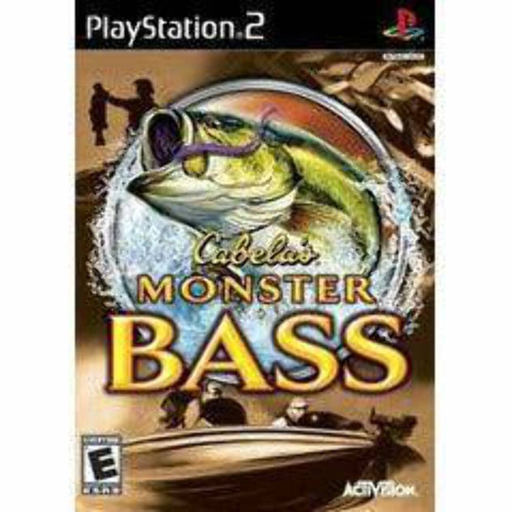 Cabelas Monster Bass Fishing Game for PlayStation 2 - Model 047875755055 by Activision