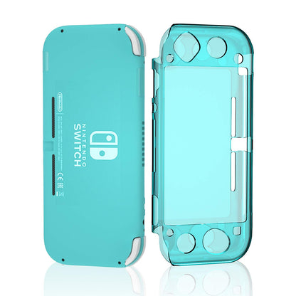 ECHZOVE Hard Clear Protective Case for Nintendo Switch Lite - Turquoise, Plastic Material