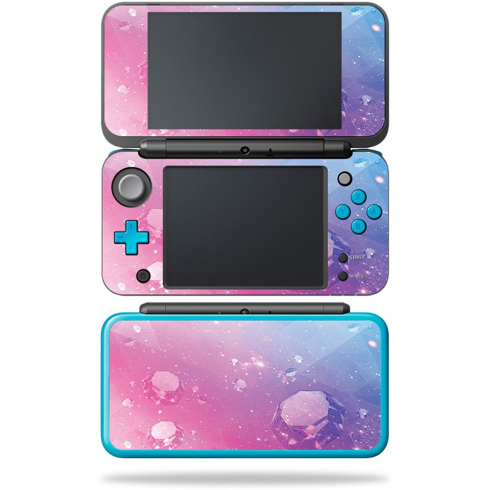 MIGHTY SKINS Nintendo New 2DS XL Skin - Pink Diamond Vinyl Decal Wrap, Durable & Easy to Apply, 9 x 0.1 inches, Made in USA