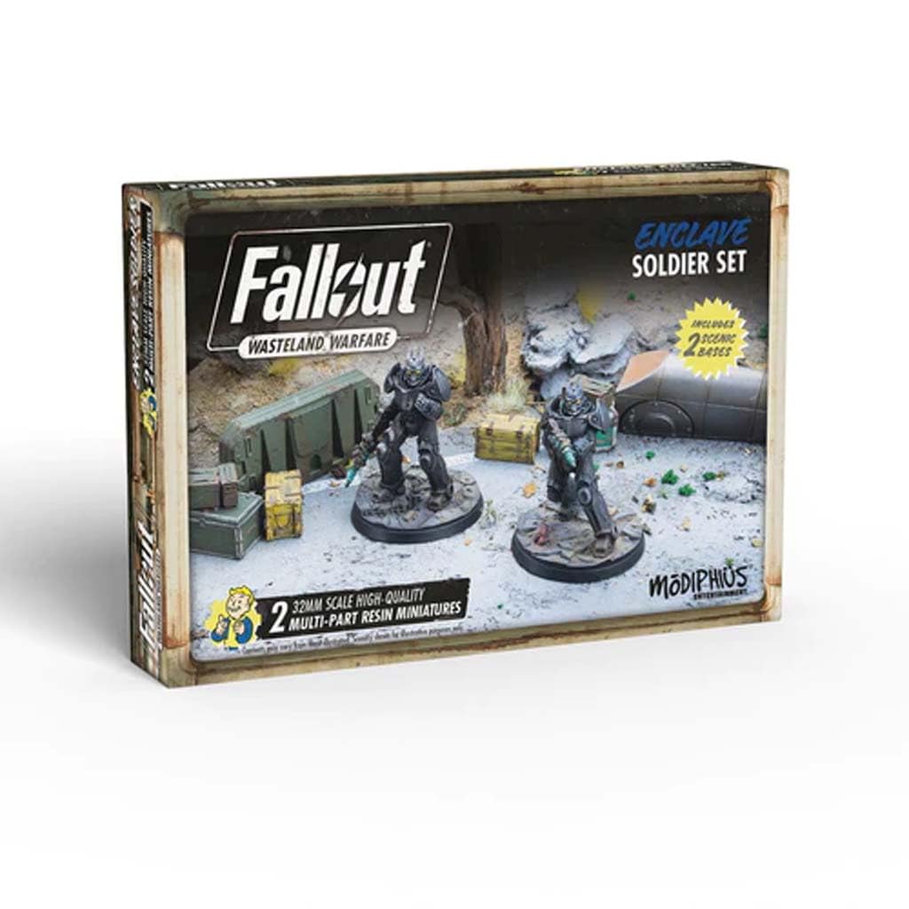 Modiphius Fallout - Wasteland Warfare - Enclave Soldier  Multi