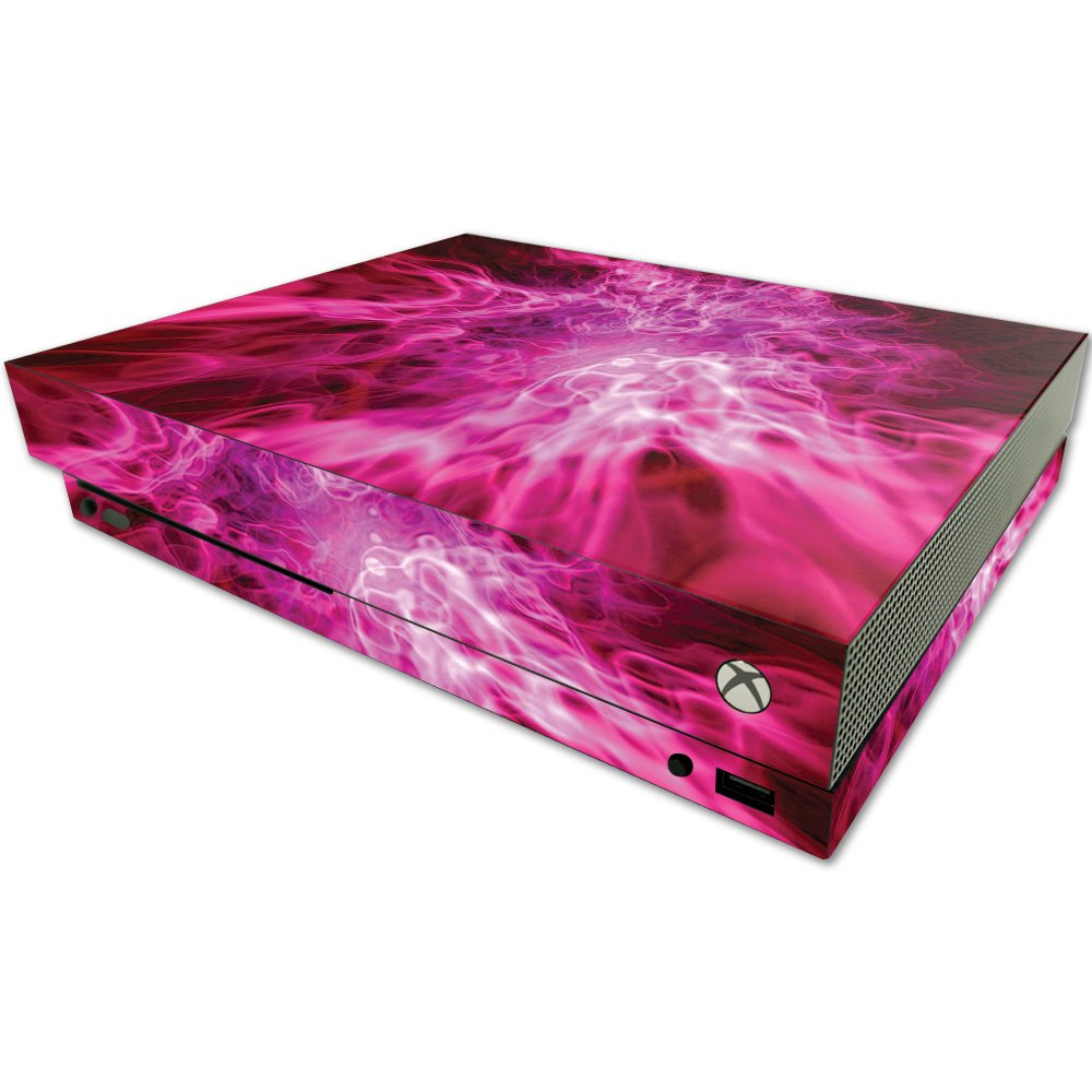 MIGHTY SKINS Microsoft One X Console Skin - Red Mystic Flames, Durable Vinyl Decal, Easy to Apply and Remove, Made in the USA