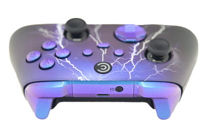 Custom Controllerzz Wireless Controller for Xbox Series X/S & PC - Stormy Skies w/Chameleon Inserts