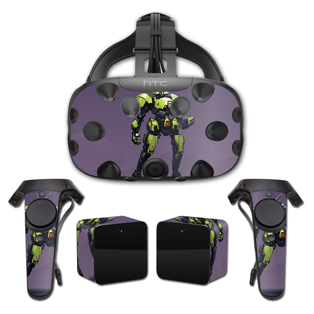 MightySkins Skin Compatible With HTC Vive Full Coverage - Green Beetle | Protective, Durable, and Unique Vinyl Decal wrap cover 
