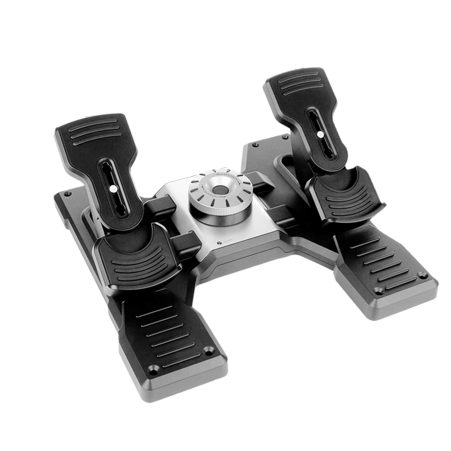 Logitech G Pro Flight Rudder Pedals - Black, Model 945-000068, Precision Control for Flight Simulation