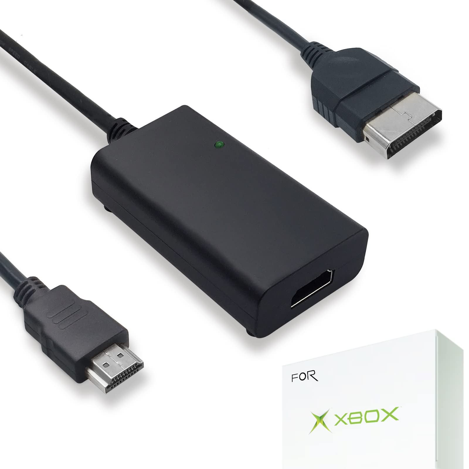 LevelHike HDMI Cable for Original Xbox Console  Original Xbox to HDMI Adapter with Component Signal (100% Improved Video Quality-HD Converter)