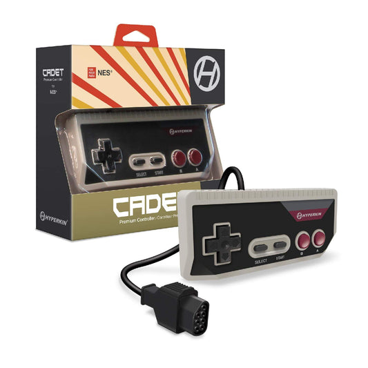 Hyperkin Cadet Premium Controller for NES with 10 ft. Cable (Gray)