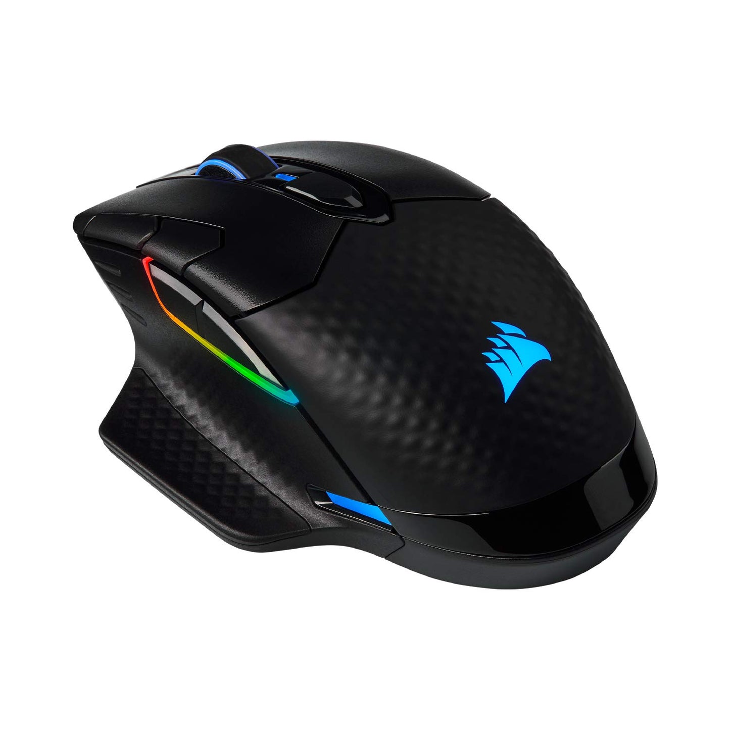 Corsair Dark Core RGB Pro SE  Wireless FPS/MOBA Gaming Mouse with Slipstream Technology  Black  Backlit RGB LED  18000 DPI  Optical  Qi Wireless Charging Certified (Renewed)