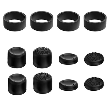 TGDPLUE Thumb Grip Caps for Lenovo Legion Go/Rog Ally X/PS5 Portal - Black Joystick Protectors
