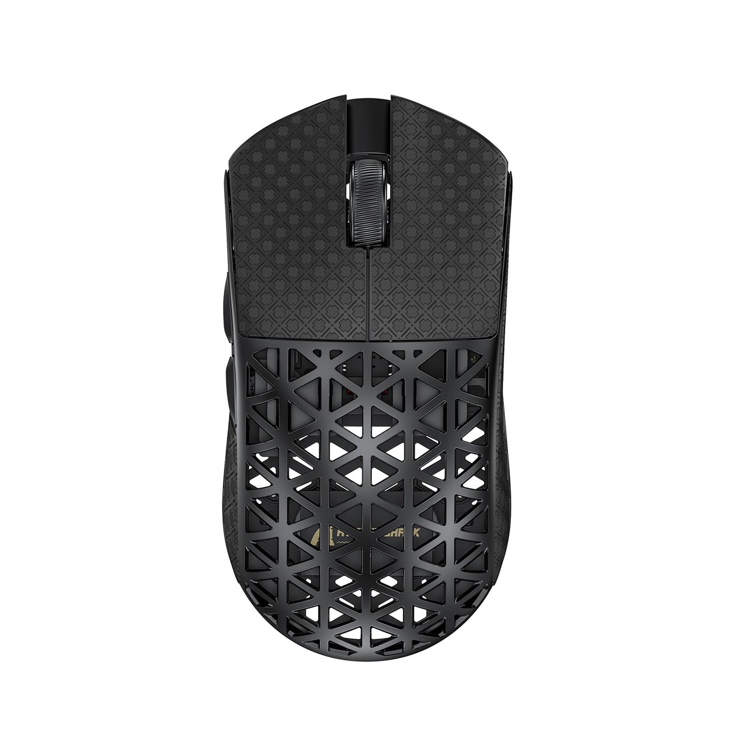 R5Ultra 8K Wireless Gaming Mouse with 42 000 DPI -PAW3950 MAX Sensor -39g Ultra-Lightweight Carbon Fiber -Nordic 52840 MCU Chip-Wired/BT/2.4GHz Wireless Programmable Mouse Griptape for PC/Mac (Black)