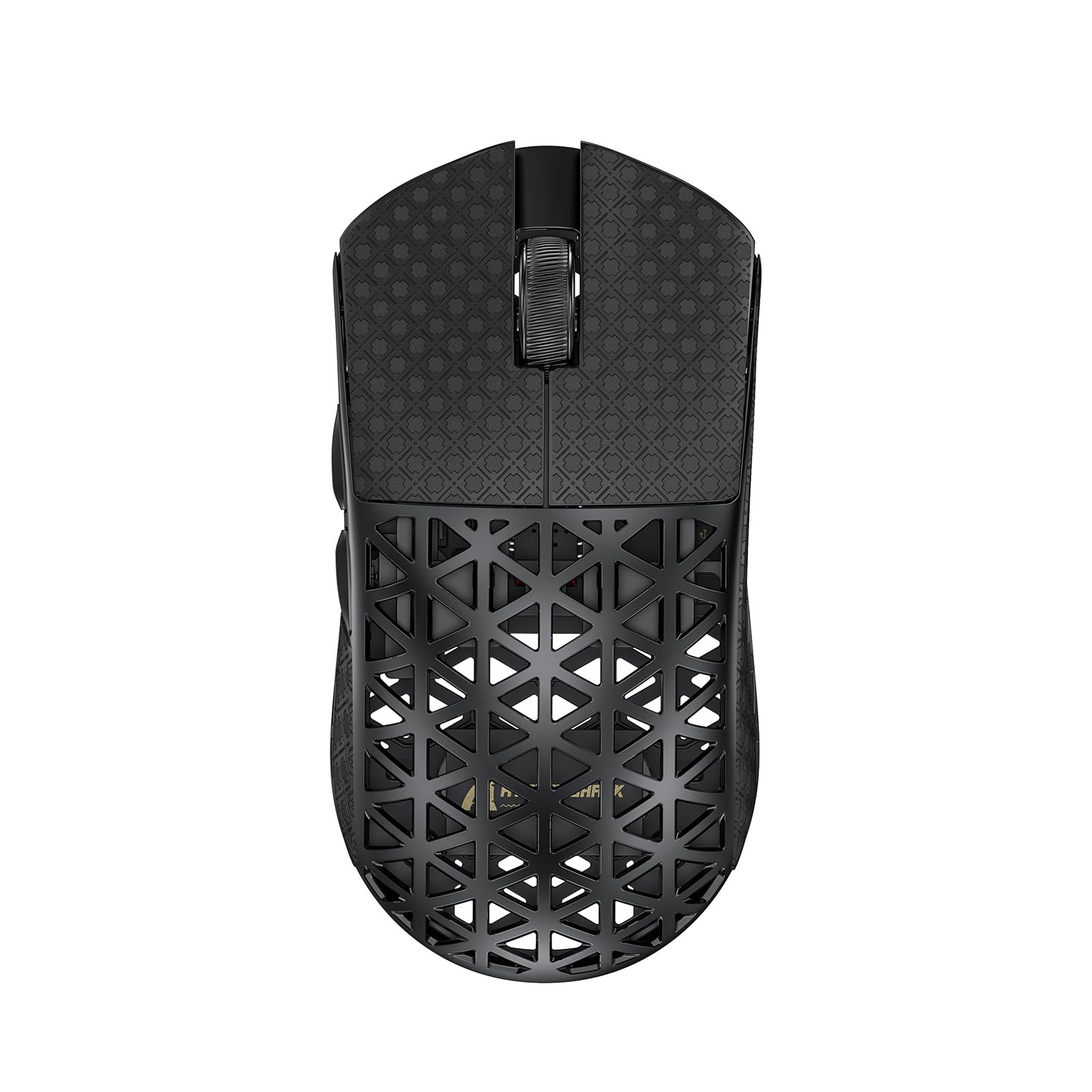 R5Ultra 8K Wireless Gaming Mouse with 42 000 DPI -PAW3950 MAX Sensor -39g Ultra-Lightweight Carbon Fiber -Nordic 52840 MCU Chip-Wired/BT/2.4GHz Wireless Programmable Mouse Griptape for PC/Mac (Black)