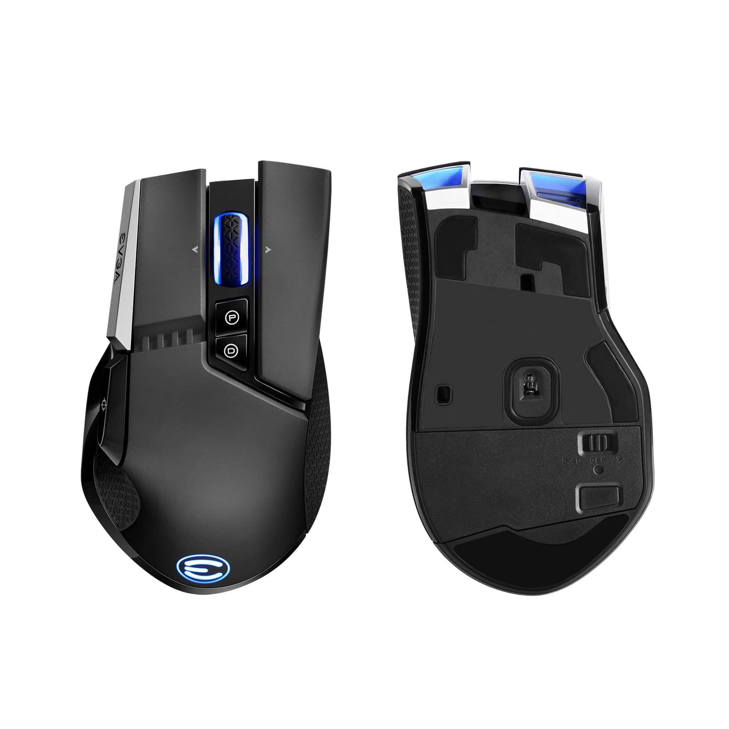 EVGA X20 Wireless Gaming Mouse - 16,000 DPI, 10 Buttons, Ergonomic, Black, Customizable