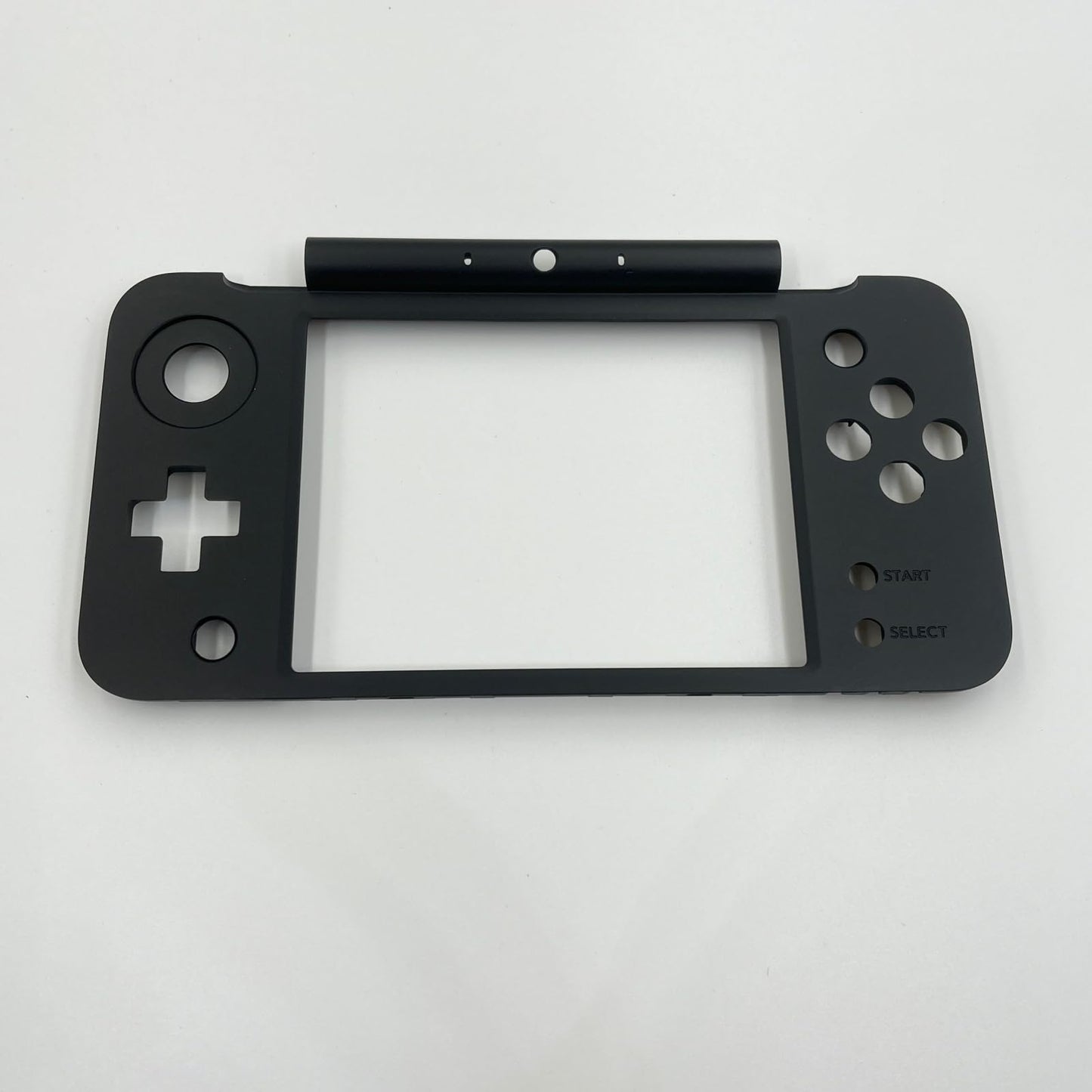 Hzxkqmil Replacement Housing Shell Case Kit for Nintendo New 2DS LL/XL, Black + Blue