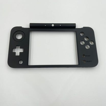 Hzxkqmil Replacement Housing Shell Case Kit for Nintendo New 2DS LL/XL, Black + Blue