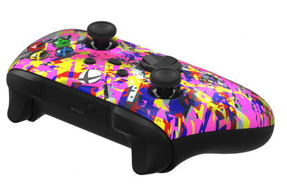 Custom Controllerzz Wireless Controller for Xbox Series X/S & One - Soft Touch - X/S Neon Drip