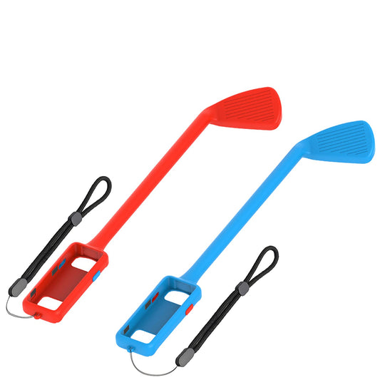 Geekria Switch Golf Club Compatible with Nintendo Switch Joy-Con, Games Handgrip with Adjustable Hand Strap Accessories for Mari