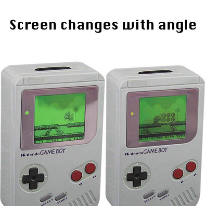 Paladone Classic Gameboy Bank - Officially Licensed Tin Money Box, Multi-colour, 5 x 9 x 15 cm, Model PP3401NN