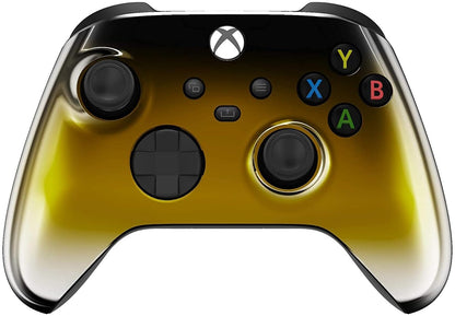 Custom Controllerzz Wireless Controller for Xbox Series X/S & One - Soft Touch Feel - X/S Gold Fade Finish