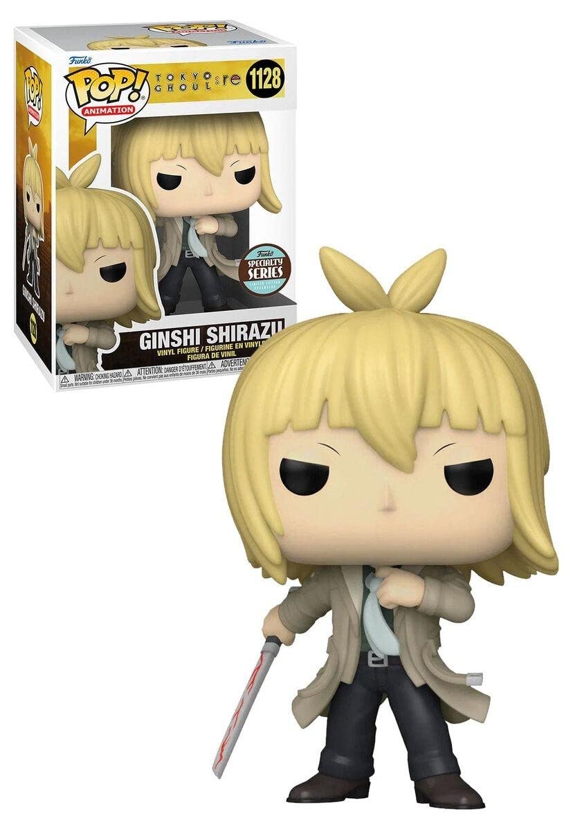 Funko POP Animation Tokyo Ghoul:re Shirazu Figure, Multicolor, Vinyl, 1 Count, Model 58136
