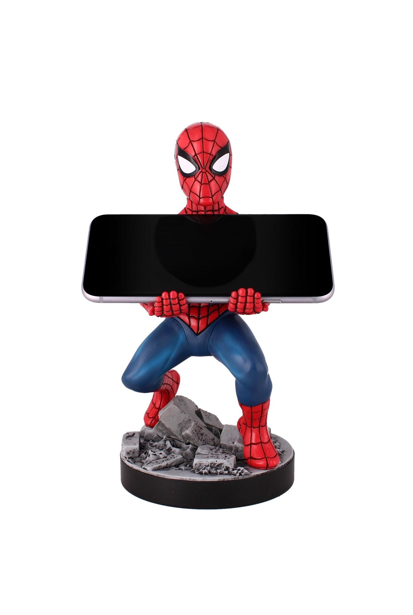 Cable Guys Spider-Man Classic Accessory Holder for Gaming Controllers & Smartphones - Model CGCRMR300236 - Color: WWW