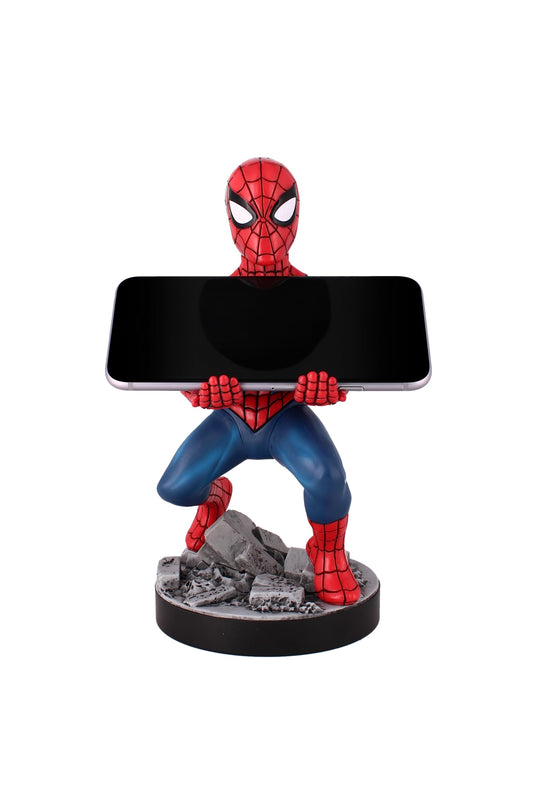 Cable Guys Spider-Man Classic Accessory Holder for Gaming Controllers & Smartphones - Model CGCRMR300236 - Color: WWW