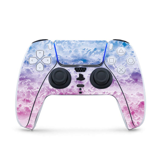 MightySkins Gaming Skin for PS5 / Playstation 5 Controller - Candy Clouds | Protective Viny wrap | Easy to Apply and Change Style | Made in The USA