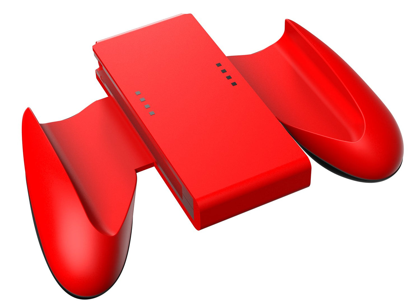 PowerA Joy Con Comfort Grips for Nintendo Switch - Red Color, Model: Red