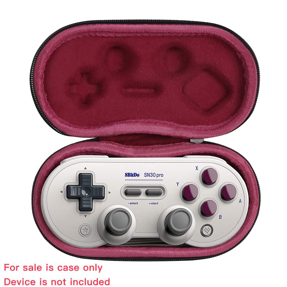Hermitshell Hard Travel Case for 8Bitdo Sn30 Pro Gamepad - Durable Nylon, SN30PRO-GB Color