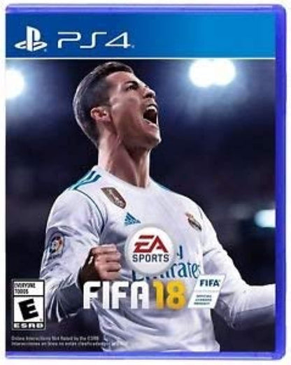 Electronic Arts FIFA 18 PS4 Game - PlayStation 4, Model 1034475, Exciting Soccer Gameplay