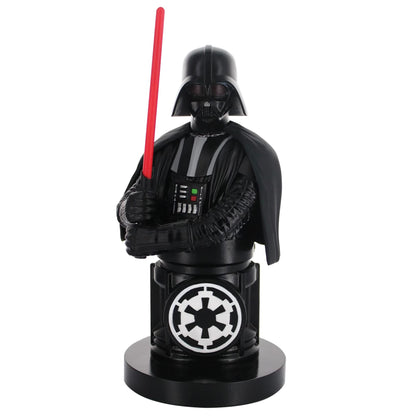Exquisite Gaming Cable Guy Darth Vader Phone Stand & Controller Holder - Black, Officially Licensed, Model CGCRSW400368
