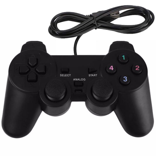 USB Wired Game Controller for Windows PC/Raspberry Pi Remote Controller Gamepad Gaming Joystick Dual Vibration Joypad for Laptop Desktop Computer(Windows 11/10/8/7) & Steam/Roblox/RetroPie/RecalBox
