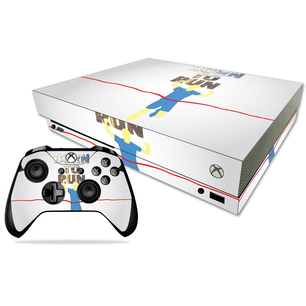 MIGHTY SKINS Xbox One X Skin - Born to Run Vinyl Decal Wrap, Durable & Easy to Apply, Model MIXBONXCMB-Born To Run