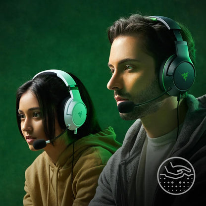 Razer Kaira X Wired Headset - TriForce 50mm Drivers, HyperClear Mic, White, Model RZ04-03970300-R3U1, Compatible with Xbox & PC