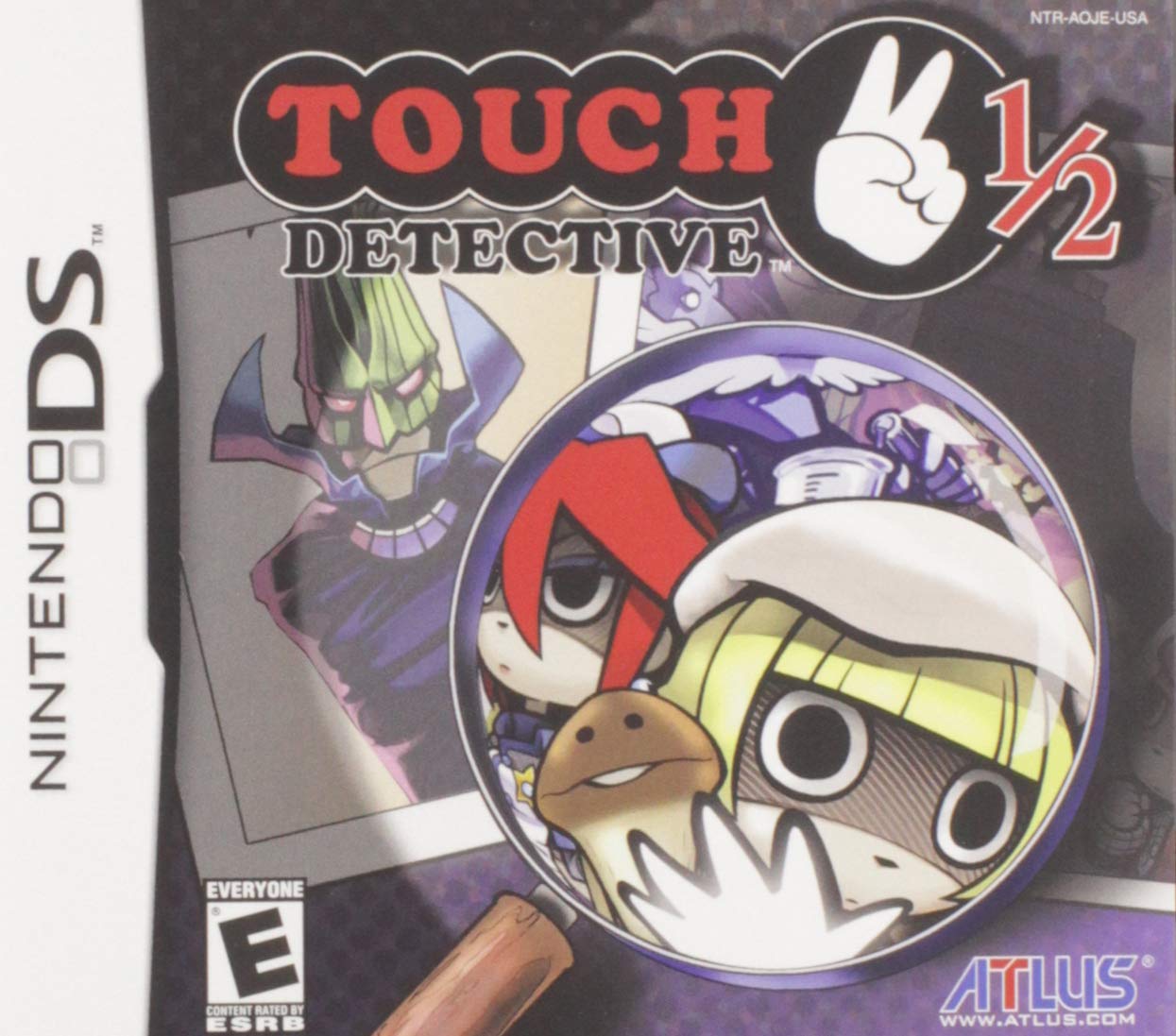 Atlus Touch Detective 2 1/2 for Nintendo DS - Engaging Mystery Adventure Game, Model 730865400102