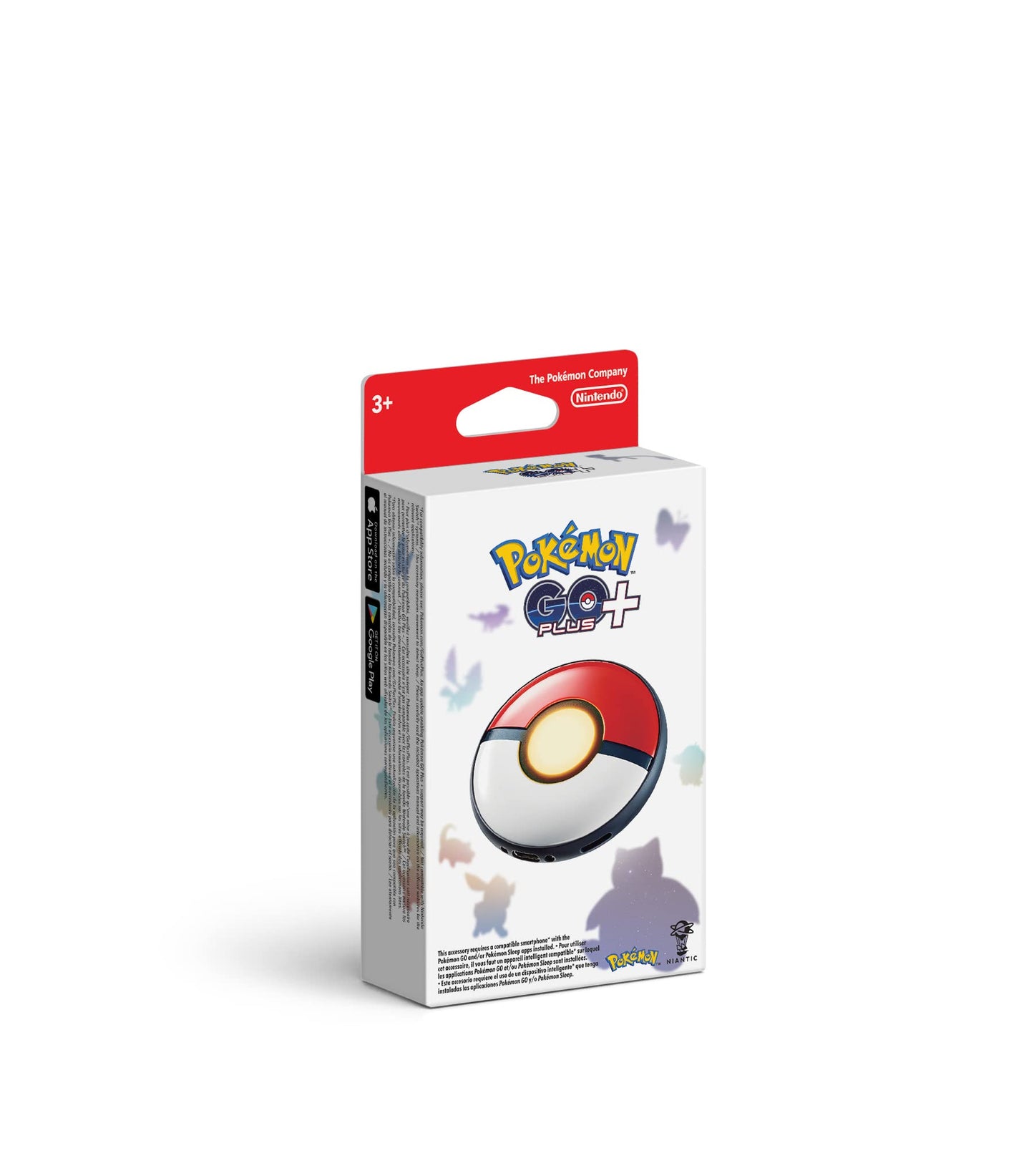 Nintendo Pokémon GO Plus + Model PMCAWNSAA - Enhanced Gaming Experience, Portable Accessory for Pokémon GO Users