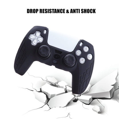 Oiokew Silicone Skin Case for PS5 Controller - Anti-Slip Cover with 10 Joystick Grips - PS5 Controller #8