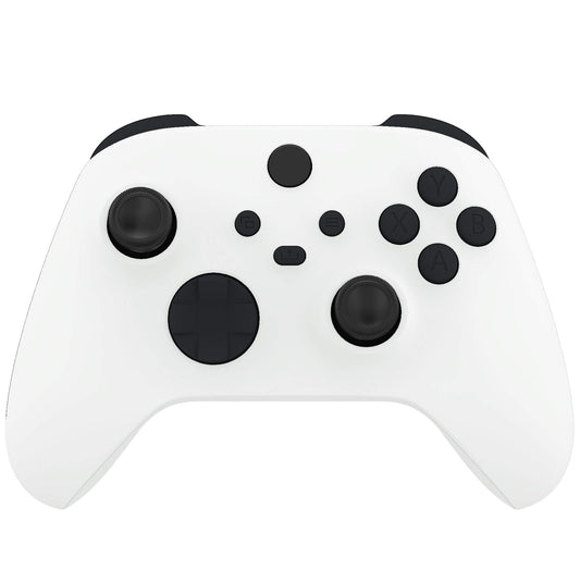 eXtremeRate Replacement Buttons for Xbox Series X & S Controller, Black Custom Repair Kit LB RB LT RT Bumpers Trigers Dpad ABXY 