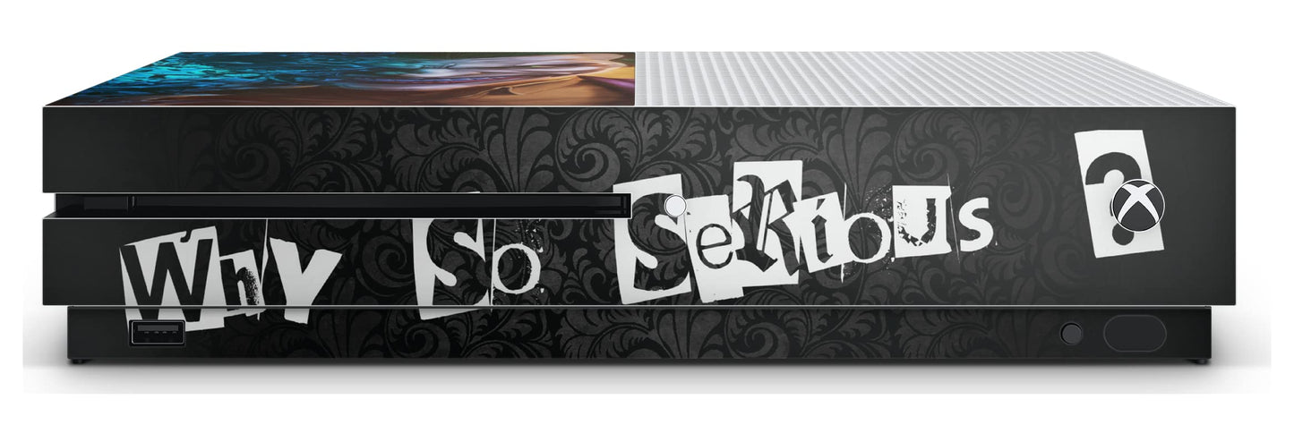 giZmoZ n gadgetZ Xbox One S Joker Console Skin Decal + 2 Controller Skins, Vinyl, Joker From Batman, XBS Joker Skins