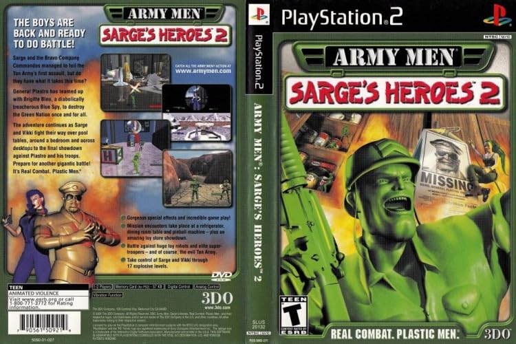 Army Men: Sarges Heroes 2 - Playstation 2 (Renewed)