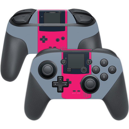 MIGHTY SKINS Nintendo Switch Pro Controller Skin - Game Kid Pink, Unique Vinyl Decal Wrap, Easy Apply/Remove, Made in USA