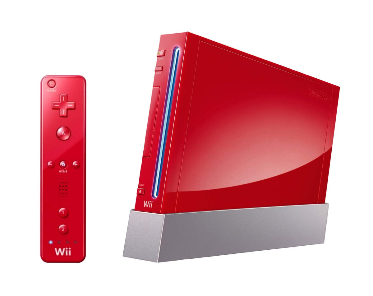 Nintendo Wii Console (Red) (refurbished)